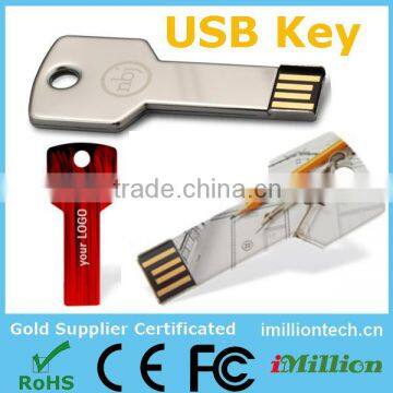 Free samples Most popular factory price custom usb key with CE/FCC/RoHS