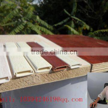 2mm width solid color and wood grain color PVC edge banding