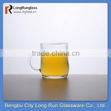 LongRun 249ml special shape popular bar use glass beer cup mug