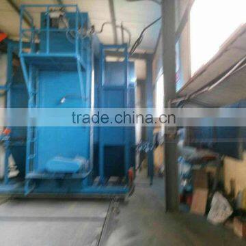 Rotational molding machine manufacturing plastic dolphin seesaw