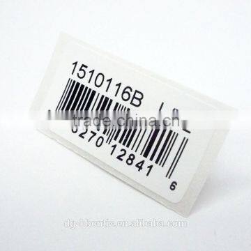 Barcode Label For Apparel