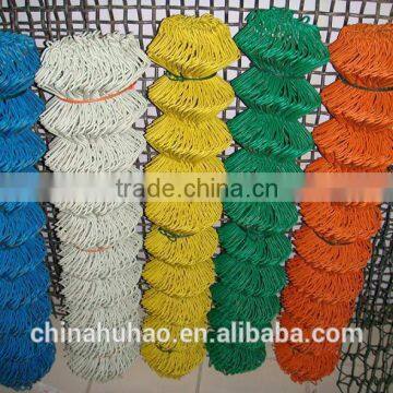 PVC&Galvanized Chain Link Fence diamond wire mesh