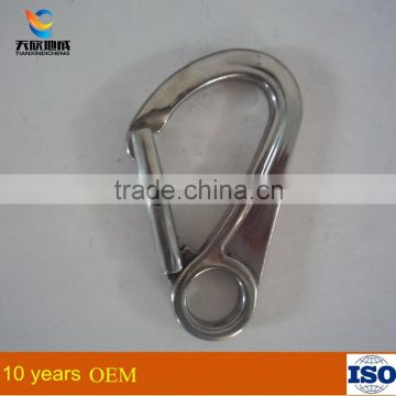 Stainless Steel 316/304 Spring Snap Eye hook