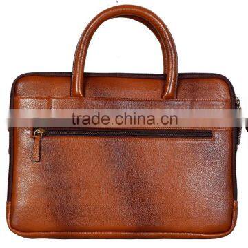 Executive Leather Messenger Bag / Real Leather Laptop Bag / New Arrival Leather Laptop Bag