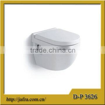 3626 Ceramic washdown Wall Hung Toilet P-trap 180mm