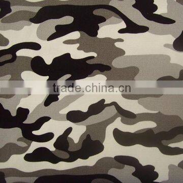 camouflage jacket fabric, T/C 65/35 print twill fabric, 21s*21s 108*58, cheap camouflage fabric for military uniform