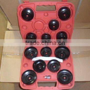 14 PCS Cap type oil filter wrench set