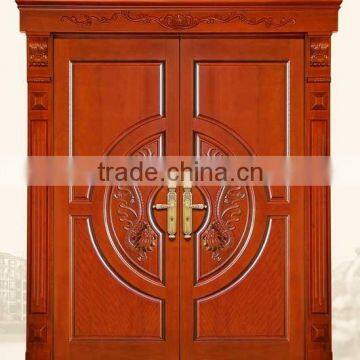 China Solid Wood security Door for entrance