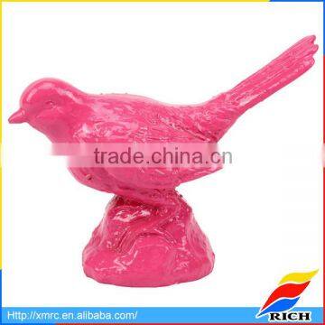 2017 New Design More Color Polyresin Mini Bird Figurine Tabletop Decor