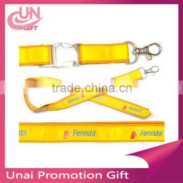 Custom 2cm Heat Transfer Work Permit Card Sleeve Badge Lanyard Sling Badge Lanyard Exhibition Printing LOGO photo-2