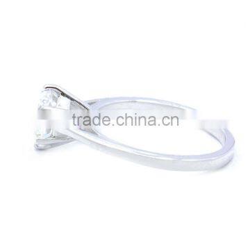 Factory Direct Sale Fashion 925 Silver Wedding Ring photo-2