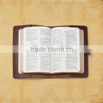 China factory waterproof genuine leather bible covers