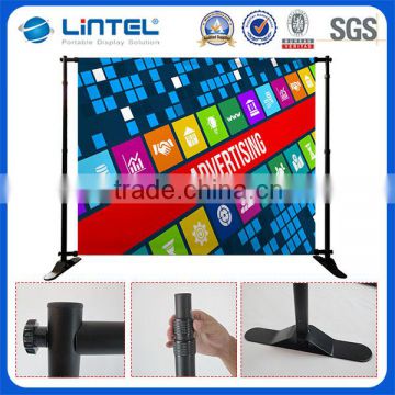 Trade Show TELESCOPIC Back Press Wall Backdrop Booth