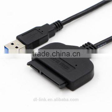 USB 3.0 to SATA 3.0 22 Pin 2.5 Hard Disk Drive SSD Adapter photo-3