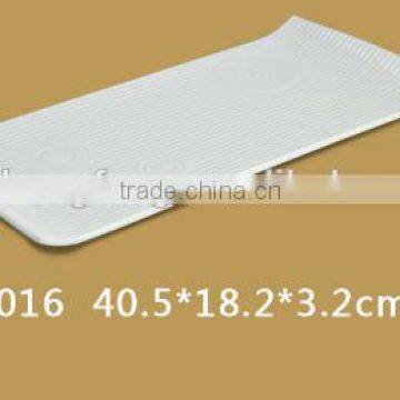 12016 White Melamine hotel dinnerware