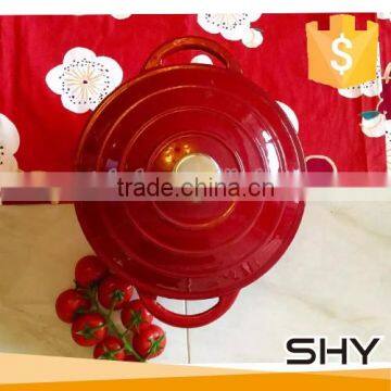 Cast Iron Enamel Stockpot Kitchenware photo-3