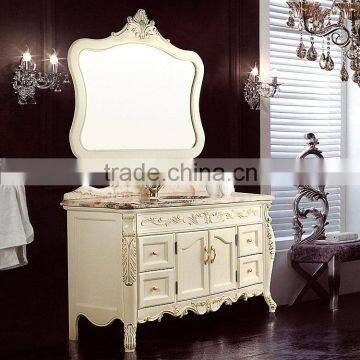 WTS22300 Foshan Factory OEM Bathroom Vanity Modern Elegant White Furniture