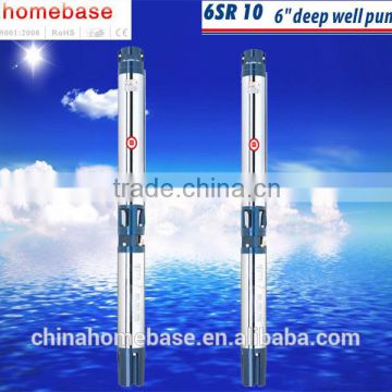 6 inch SR10 Hot-sale multistage 15hp pump submersible pumps,deep well pump