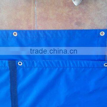 PVC 16' x 24' Steel Tarps, 18OZ D-Rings Truck Tarps, PVC Steel Tarpaulin photo-3