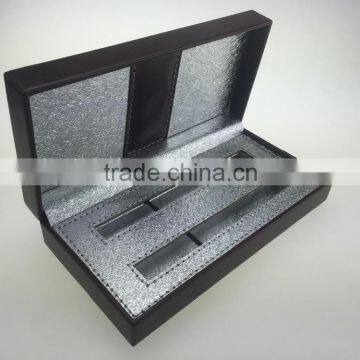 Wholesale luxury 2 pen paper cardboard gift pen box