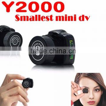 Hot Selling Y2000 World Smallest Hidden Video Camera