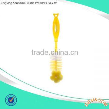 Jinhua Factories Free Samples Food Grade Plastic Baby Bottle Cleaning Brushes Cleaner