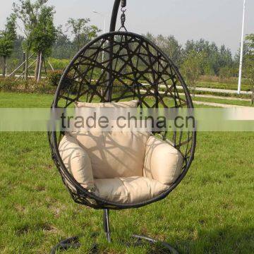 PE Rattan Swing Chair,hanging rattan egg chair(PH-03)