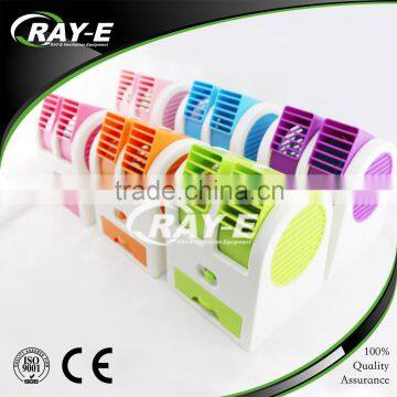 2016 New Type Portable Bladeless Adjustable Cooling Air Conditioning USB Mini Fan