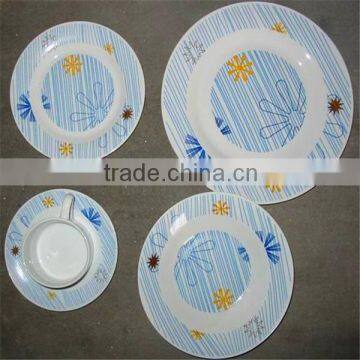 OEM Aviliable Wholesale Porcelain Dinner Set ,20 Pieces Ceramic Dinner Set
