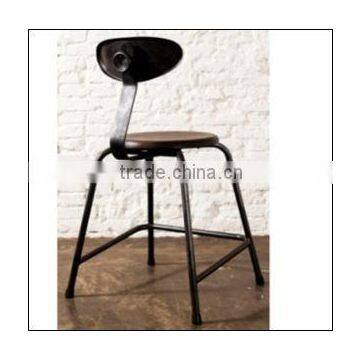 Industrial Metal Chair , Cafe Chair
