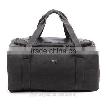 canvas travel shoulder bag for men