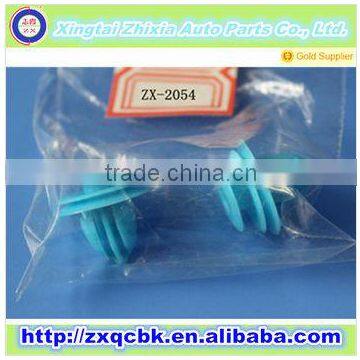 Hot ! ZX professional manufacturer for car plastic fastener and auto plastic clips