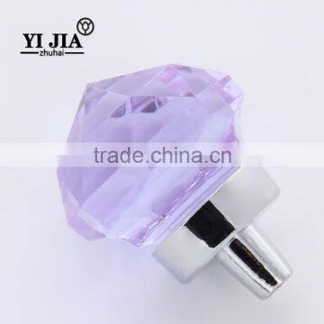 Furniture Hardware Cabinet Drawer Glass Crystal Knobs