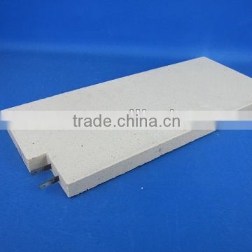 Rectangular Ceramic Insulating Heating Board With Conductive Wire Inside With High Quality And durable use