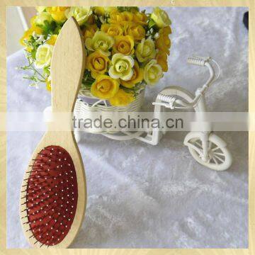 Human Wig Hair Extensions hair wood paddle brush