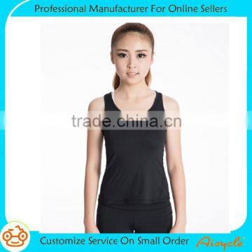 Hot sale high quality custom dri fit gym wear tank top for women