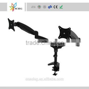Surface Mount Lcd Monitordual Lcd Monitor Desk Mount StandDual Gas Spring Monitor Arm photo-2