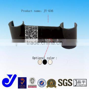 JY-A036lBlack plastic clamp pipe joint|ABS material plastic joint lean pipe fastener