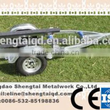 China supply hot sale steel boat trailer