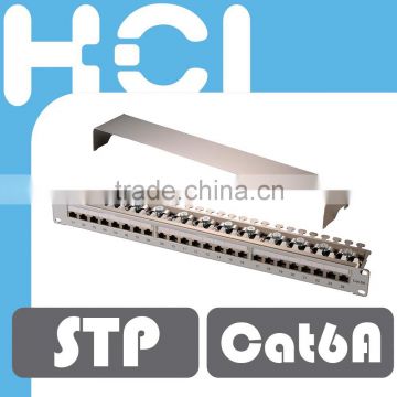 Cat6A RJ45 8P8C STP Modular Patch Panel