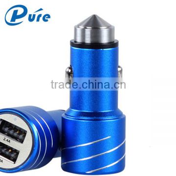 Mobile Phone Accessories Charger PU-style Car Charger Mini Car Charge