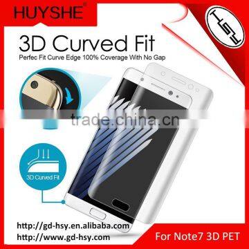 HUYSHE Samsung Galaxy Note7 3D PET Film Full Cover Screen Protector photo-2