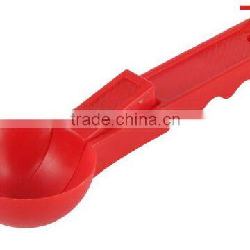 Household plastic colorful spoon for icecream