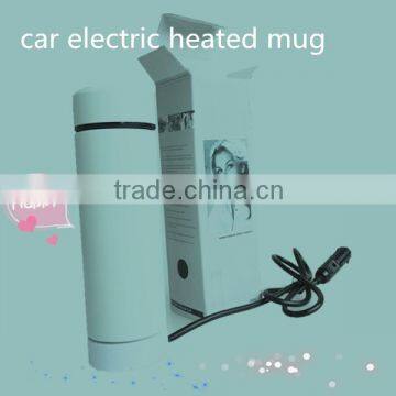 Low price custom car travel mug high quality usb electric auto heated cups and mugs factory sale CE ROHS approved for all cars