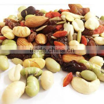 Assorted nuts snack