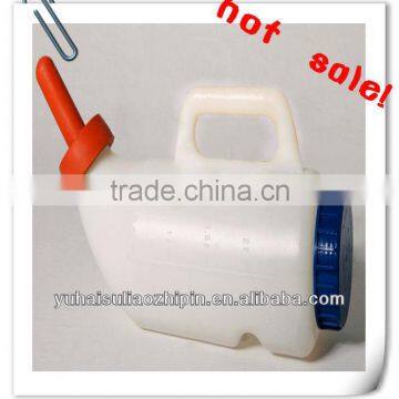 Livestock Products Natural Rubber Non-toxic 2L Animal Feeding Milk Bottle