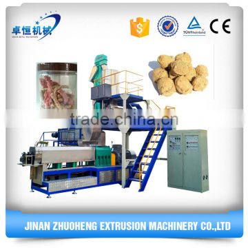 Texture defatted Soya Protein Food Processing Line/ soya nuggets machine/ making machine