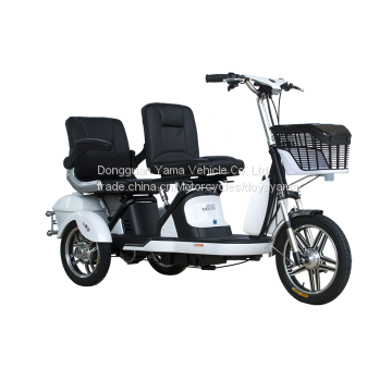 Electric Bike Electric Tricycle Two Seats With Lead Acid Battery CE photo-2