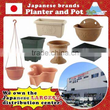 Stylish garden planter and pot with multiple functions made in Japan