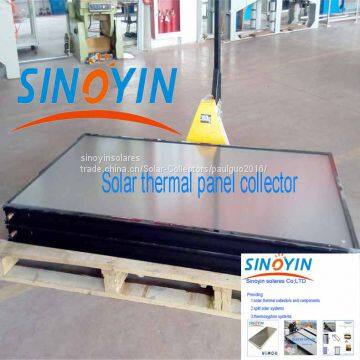 High efficiency solar thermal collector of high efficiency absorber